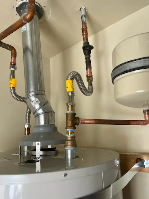 Water heater installation and plumbing repair in McAdams